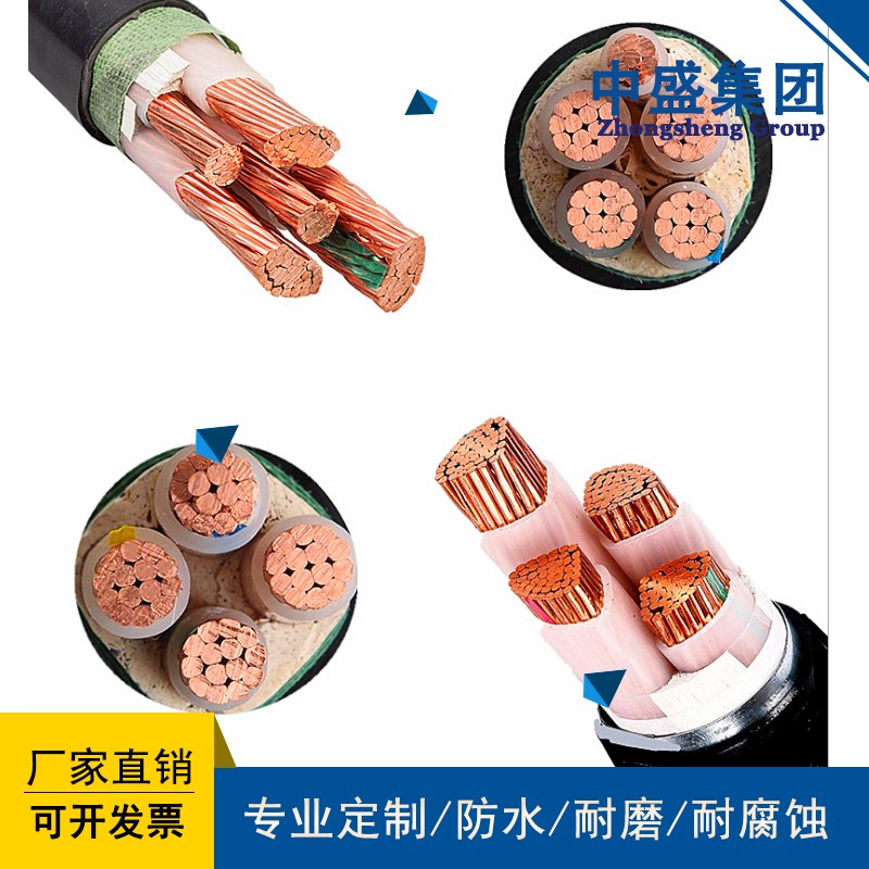 中盛电缆防鼠蚁电力电缆FSY-YJV 5*10