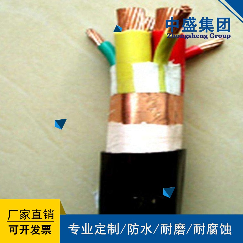 中盛变频器专用变频软电缆 BPYJVPP2R 3*25+3*4